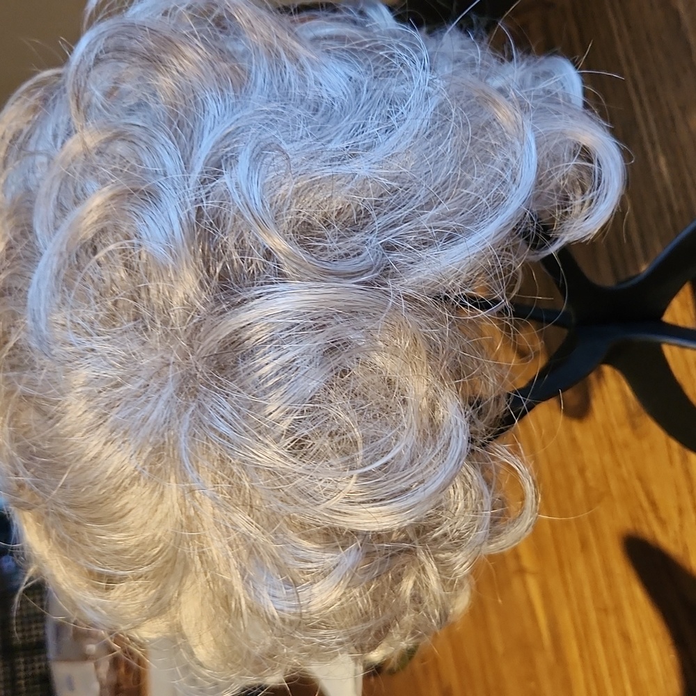 Gray wig large